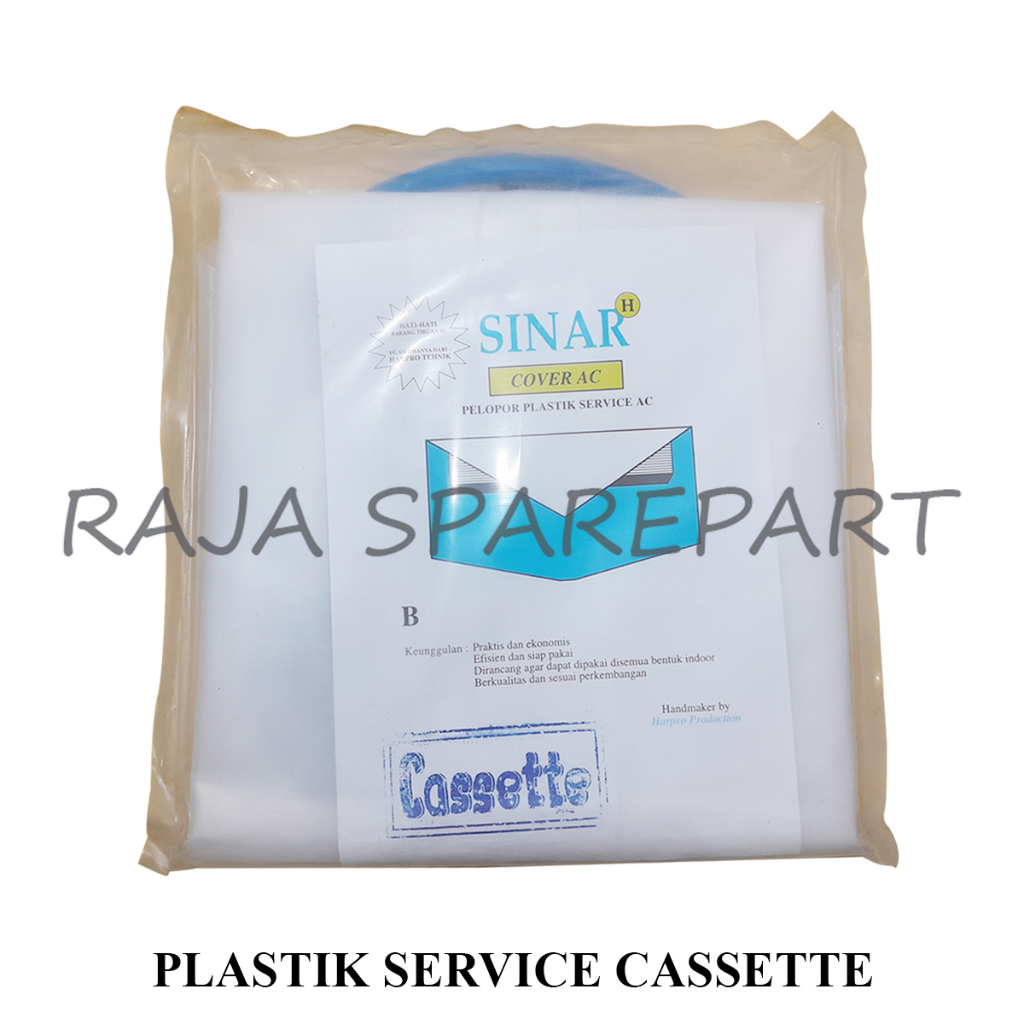 PC COVER CUCI AC/ PLASTIK CUCI AC / PLASTIK SERVICE CASSETTE