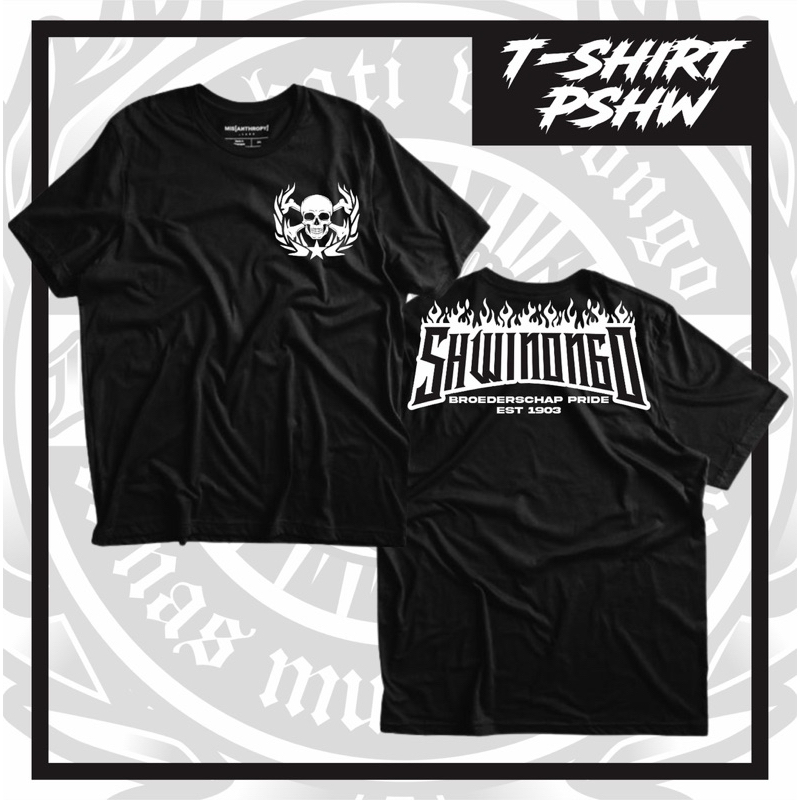 Kaos Distro PSHW SH Winongo Est 1903 desain Simpel dtf sablon