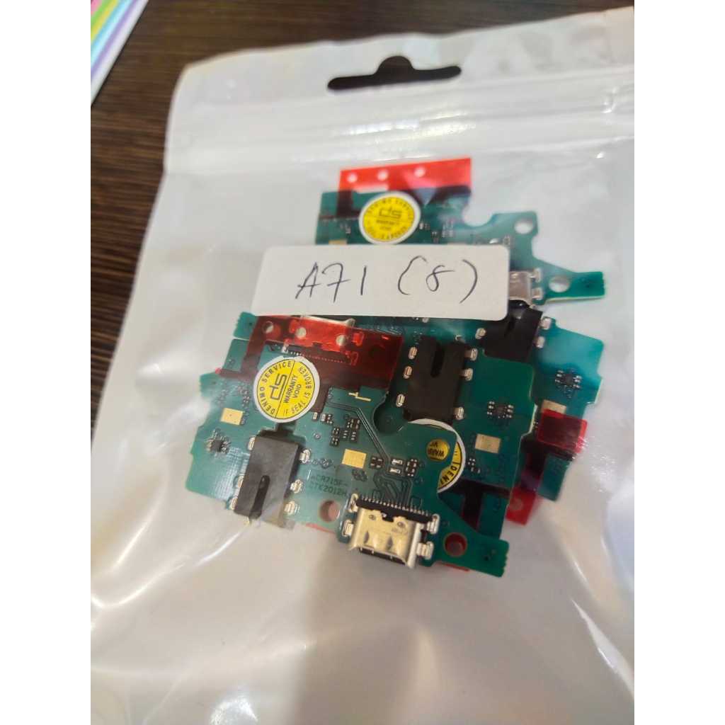 PAPAN KONEKTOR SAMSUNG A71 ORIGINAL