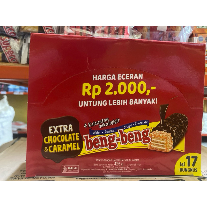 

Beng beng box 17 bungkus @25g