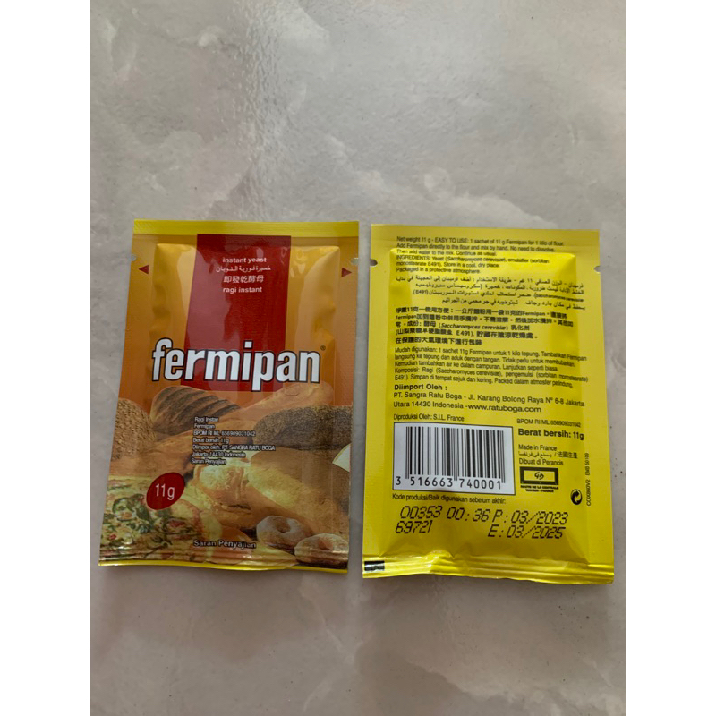 

Fermipan super ragi instan 11gr