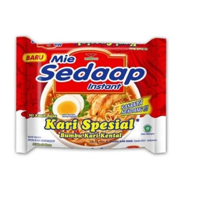 

Mie Sedaap Kari Kental Special 1pcs/bungkus