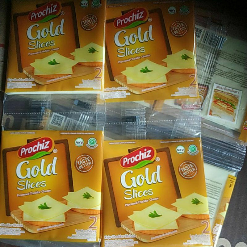 

prochiz keju gold slices 2 lembar 8 pcs