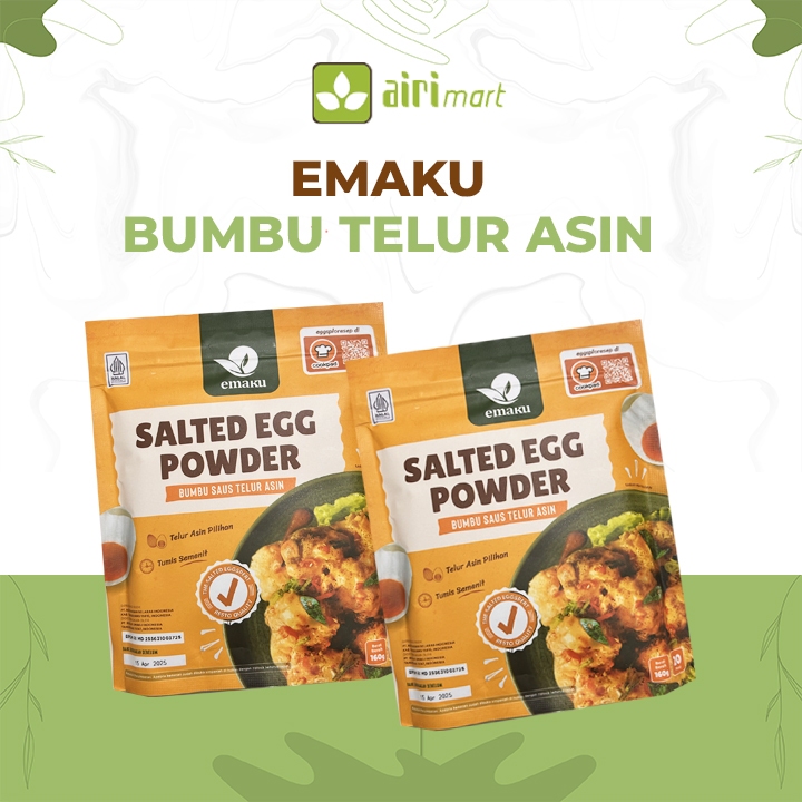 

Emaku non msg bumbu masak salted egg 160gr