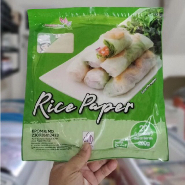 

Rice Paper Bulat 200gr