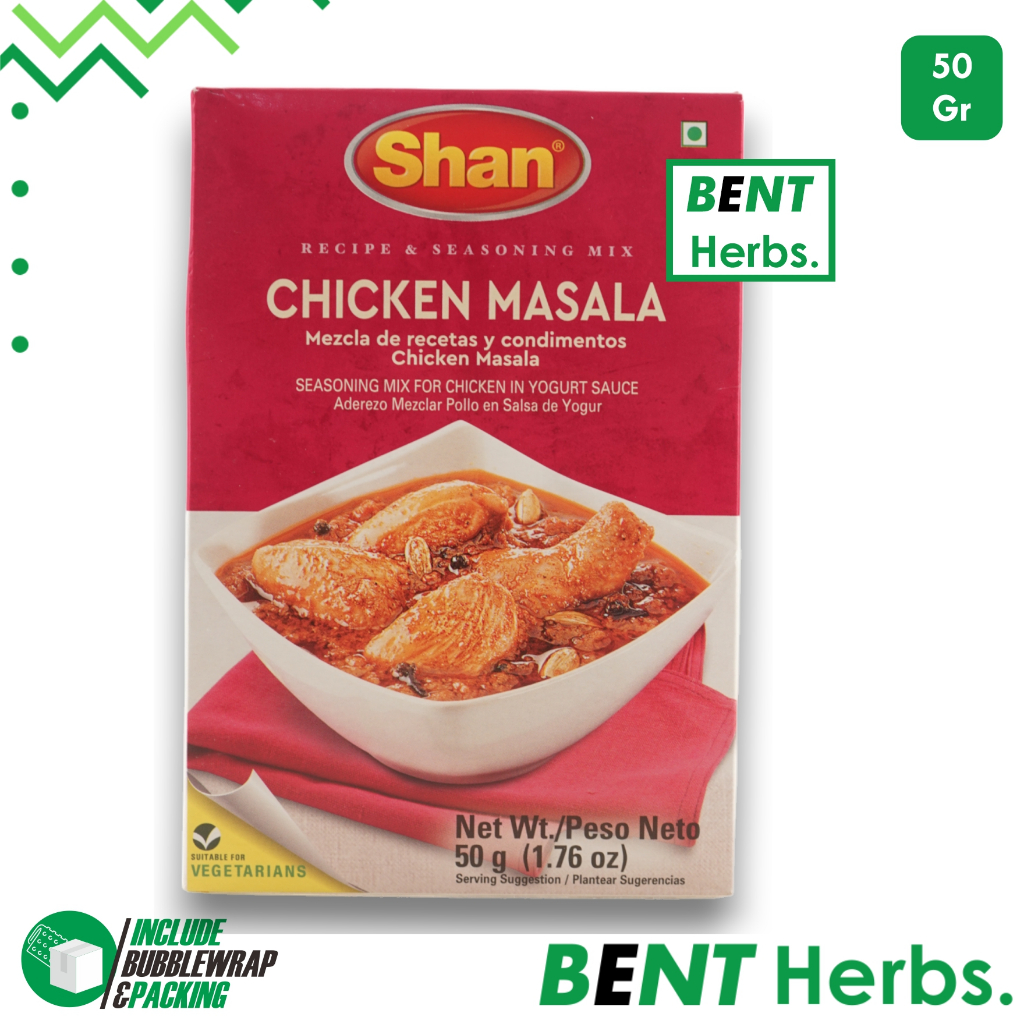 

Bumbu Instan Chiken Masala Shan 50 Gr Original BPOM Masak Instant Berkualitas Rempah