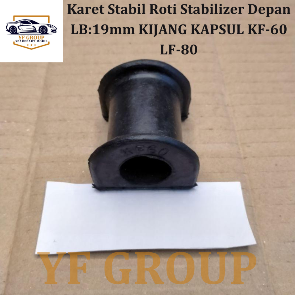 SPAREPART MOBIL Karet Stabilizer Depan / Karet Stabil Roti Toyota Kijang Super Kijang Kapsul Kijang 