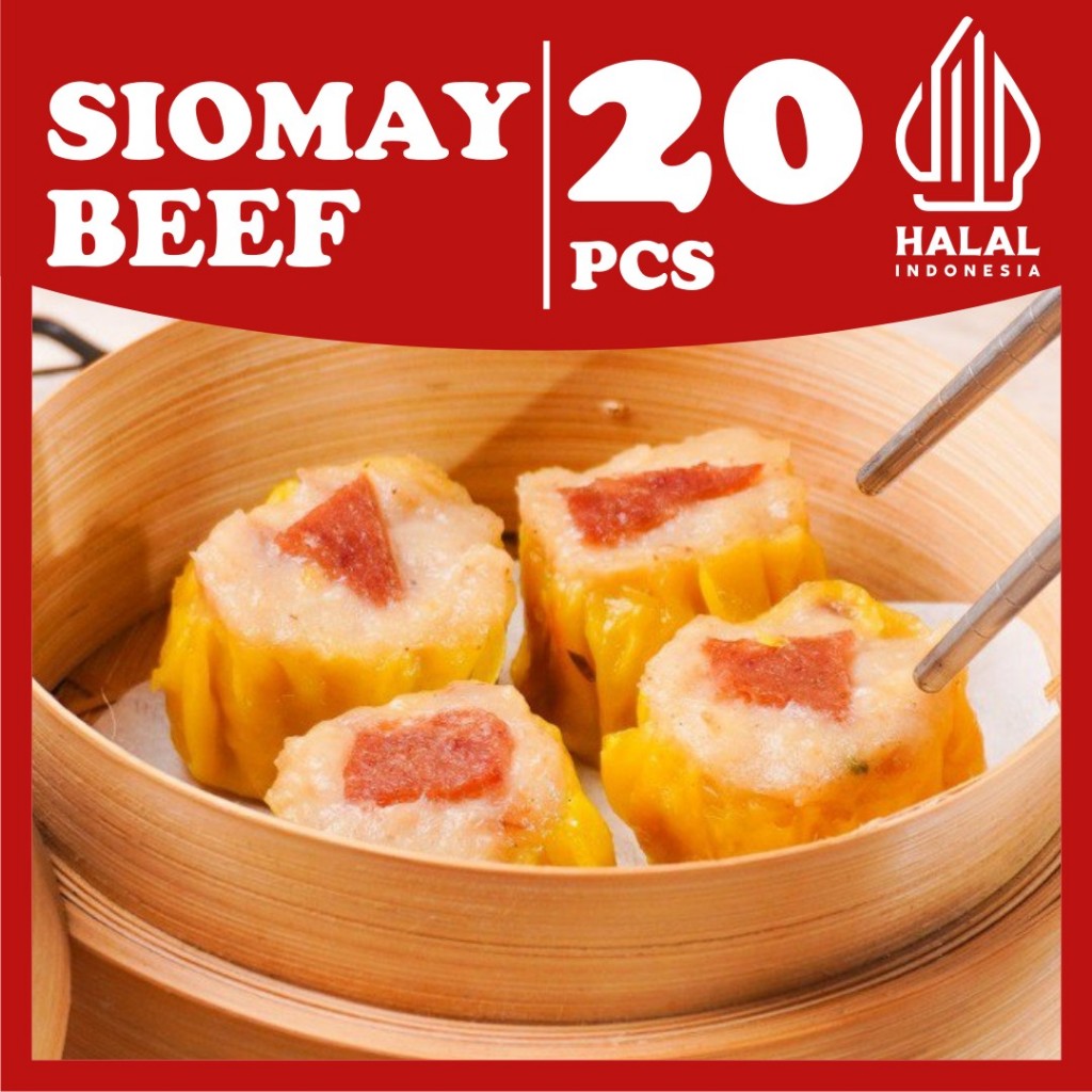 

Dimsum Frozen Food Premium Halal Siomay Beef Tanpa Pengawet Murah dan Enak