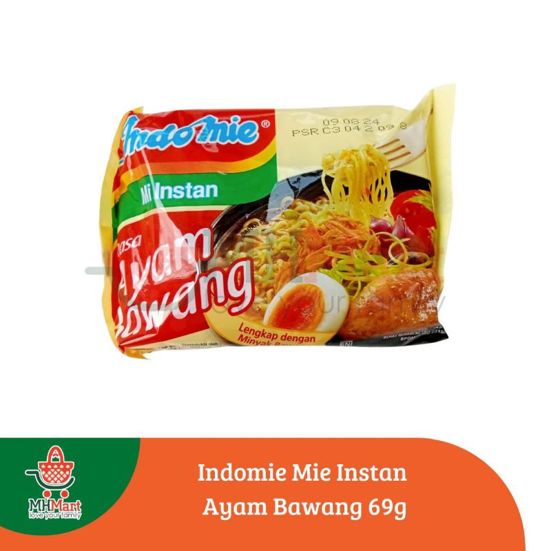 

Indomie Mi Instan Ayam Bawang 69g