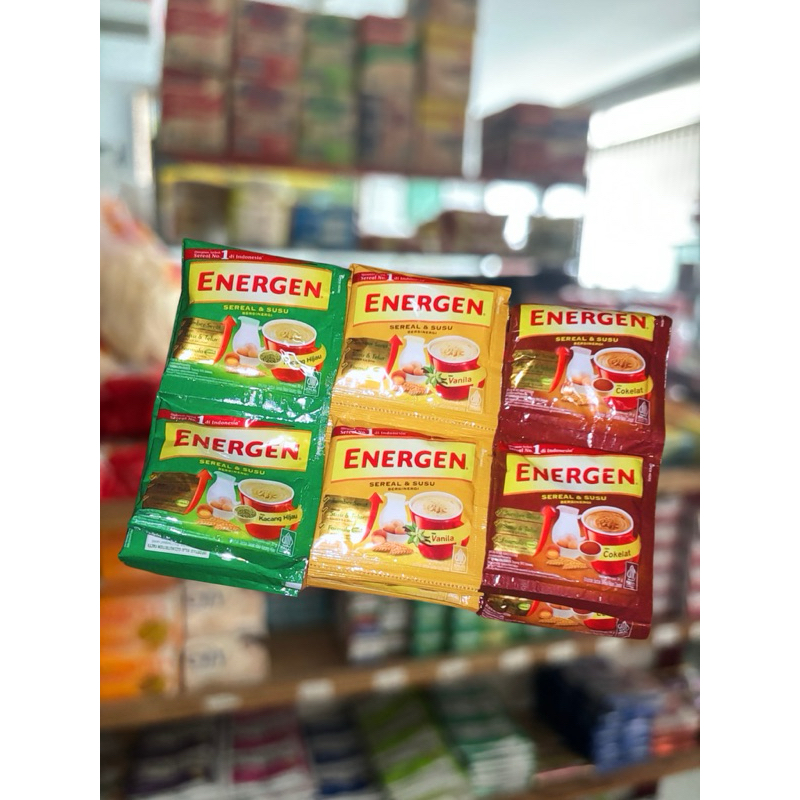 

Energen Susu Sereal Aneka Rasa 10 Sachet @35gr