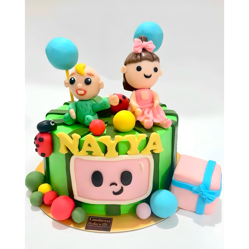 

COCOMELON 3D FONDANT CUSTOM CAKE