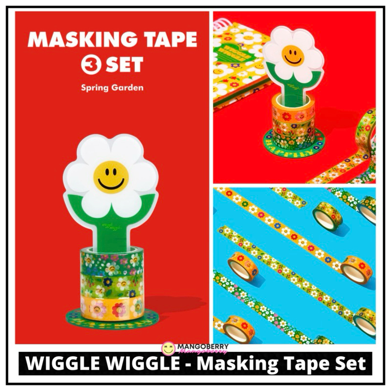 

WIGGLE WIGGLE - Masking Tape Set