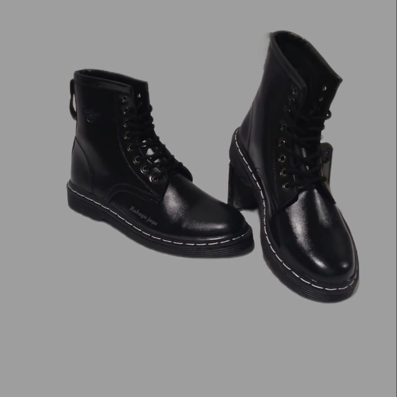 Sepatu dokmar tinggi pria wanita | sepatu boots pria wanita docmart (36-45pria wanita)