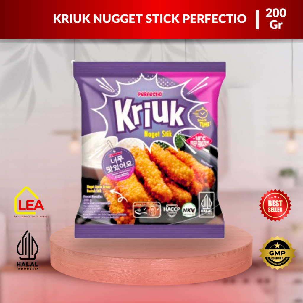 

Kriuk Nugget Stick Perfectio 200gr