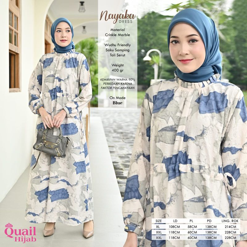 Nayaka Gamis QuaiL Hijab