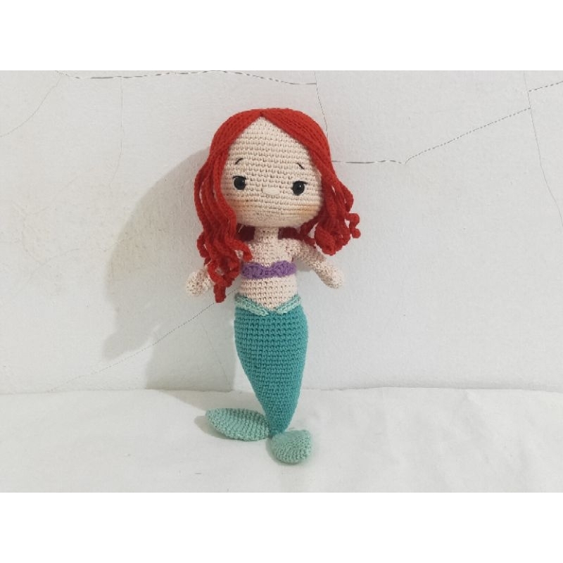 Amigurumi / Boneka rajut princess Ariel mermaid