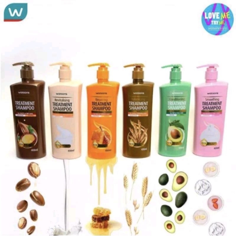 Watsons Treatment Shampoo 400ml | shampoo watsons