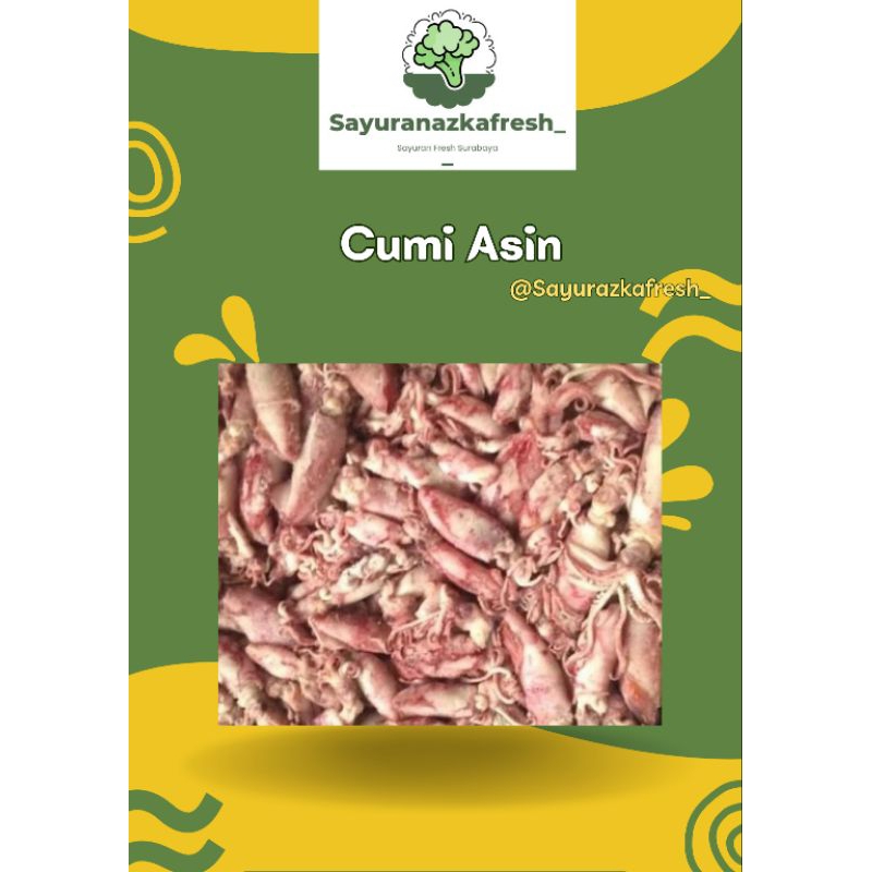 

Cumi Asin kering