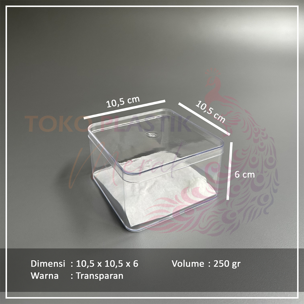 Toples JD Bening 250 gr/ Toples Kue Kering/ Toples Nastar
