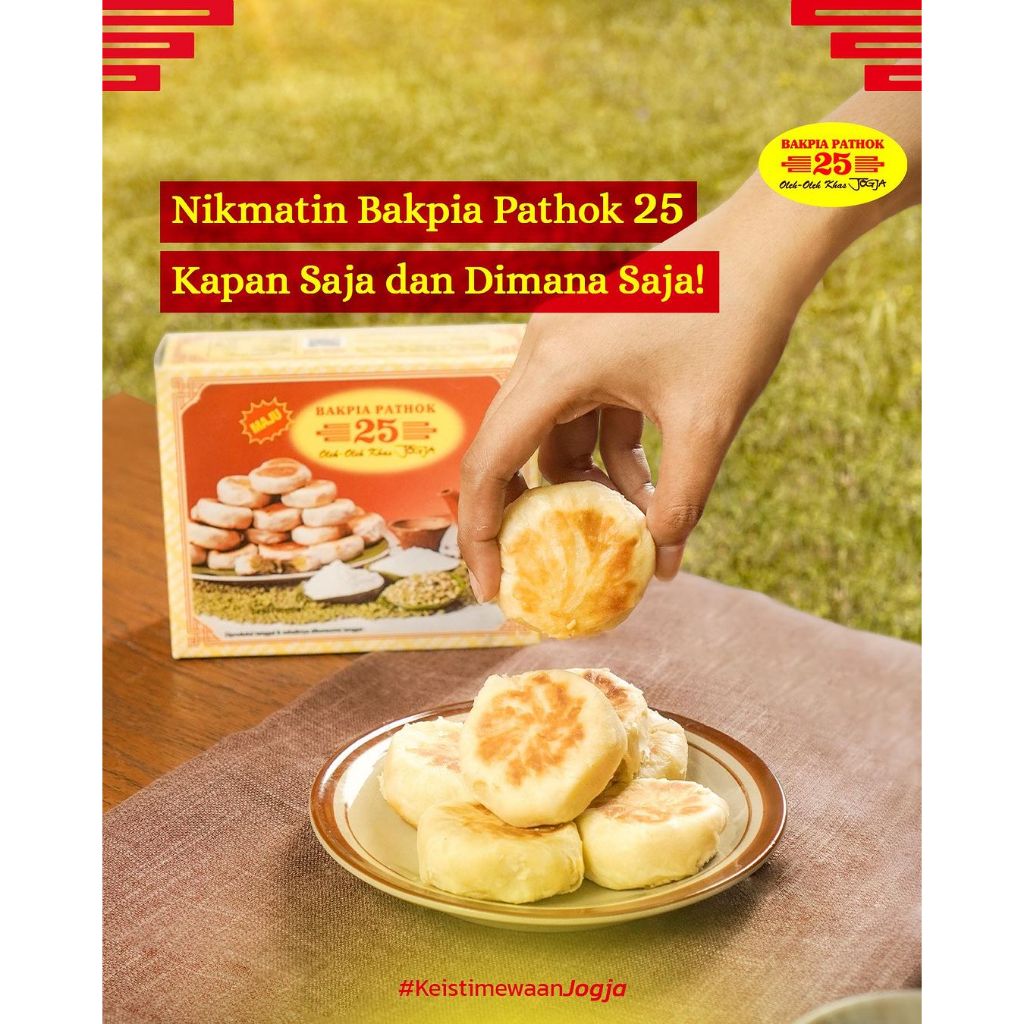 

Bakpia Pathuk 25 Premium Basah 8 Varian Rasa Isi 15Pcs/Kotak