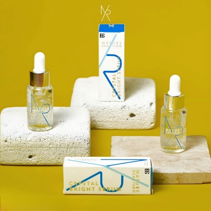 Serum Nature Reaction Crystal Bright/ Serum NR Pencerah Wajah