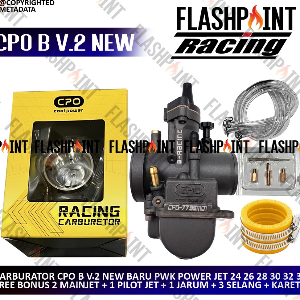 LANGSUNG KIRIM COD KARBURATOR FULLSET BLACKVIPER CPO ORIGINAL PWK 24 26 28 3 32 34 BLACK VIPER HITAM