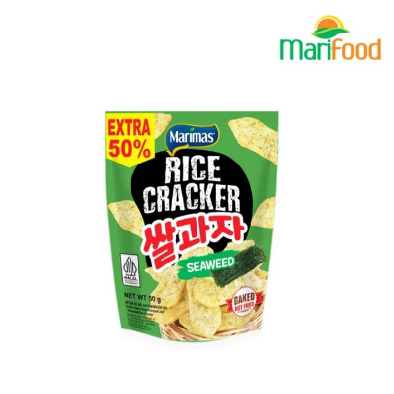 

Marimas rice crackersseaweed extra 50%