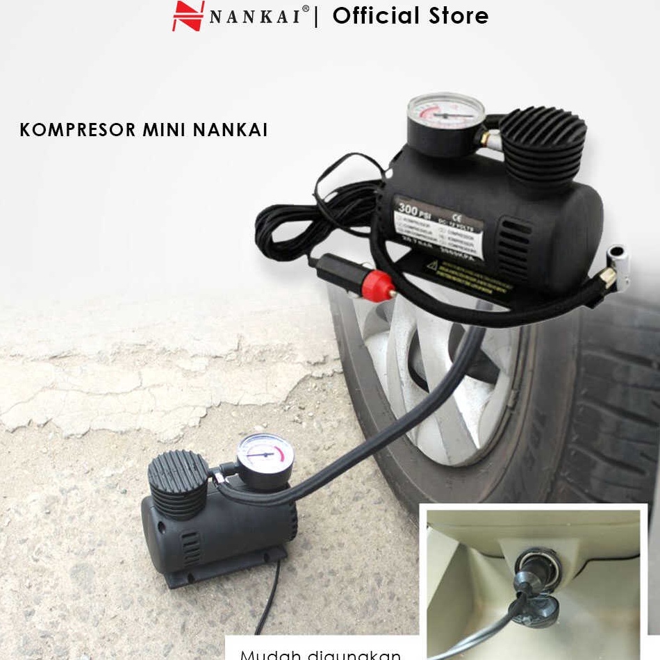 TERLARIS Pompa Kompresor Mini DC Nankai