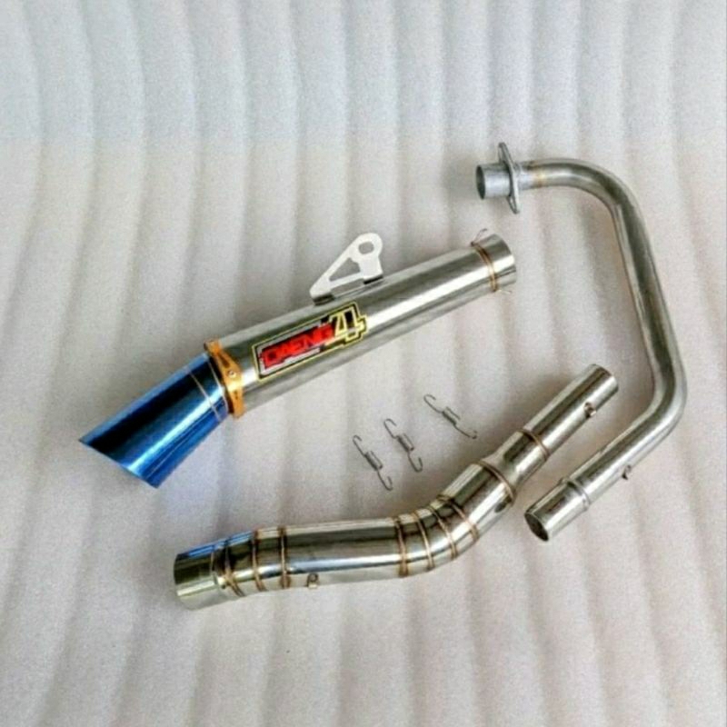 Knalpot Daeng Sai 4 Suzuki GSX 150, Thunder, Satria Fu Karbu, Fu injeksi Dll