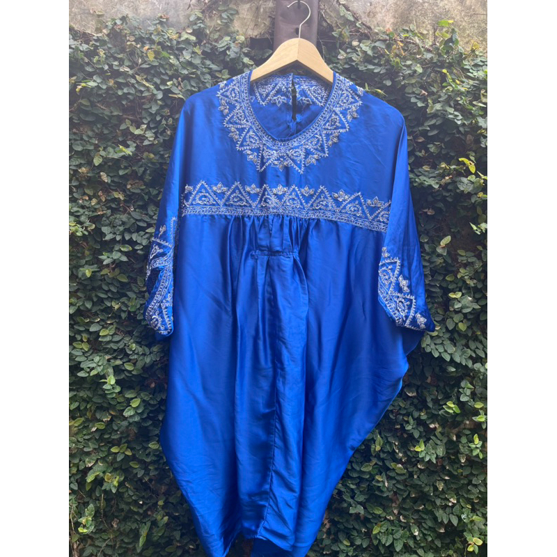 PL kaftan biru elektrik