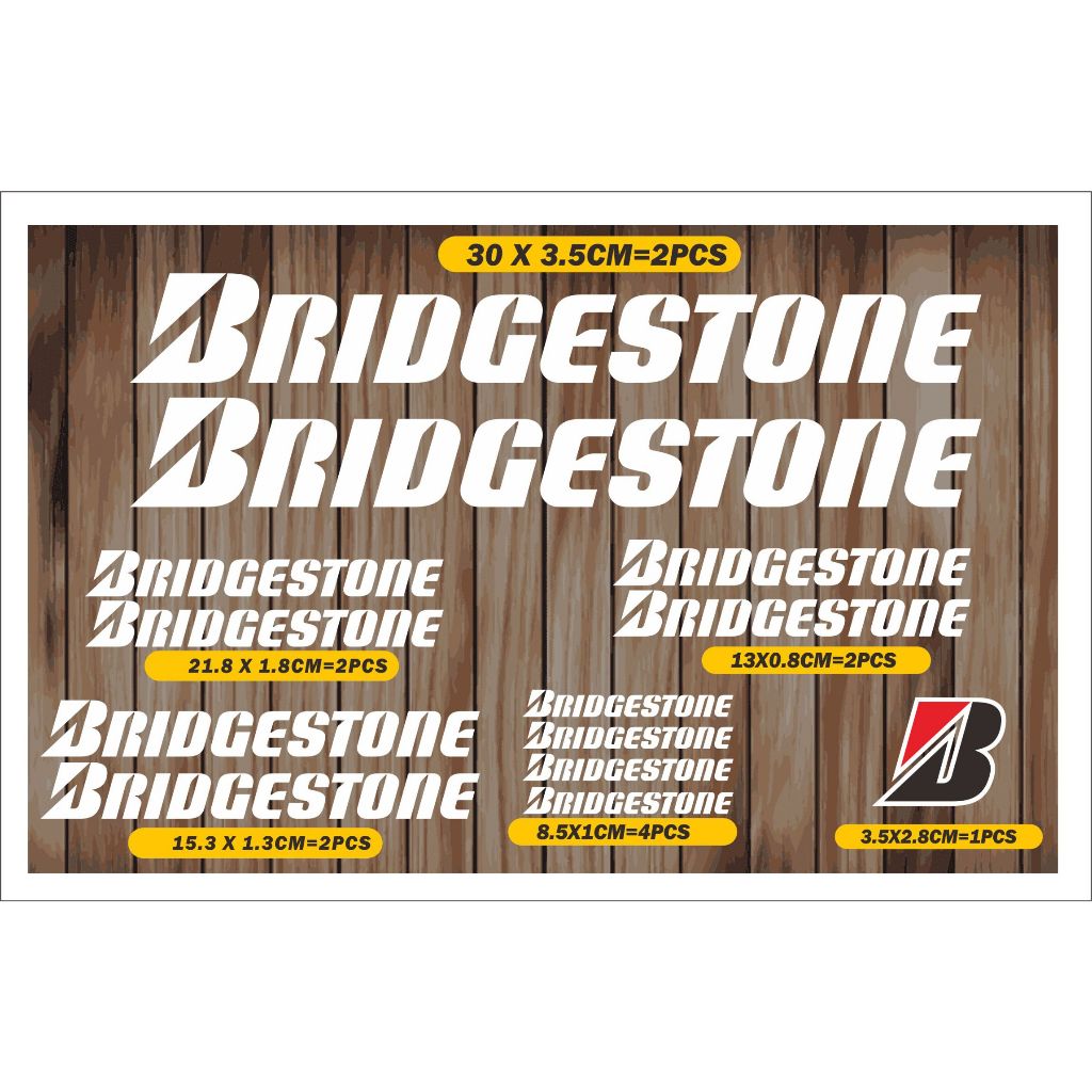 Sticker cutting Bridgestone Sticker Frame Fixie mtb