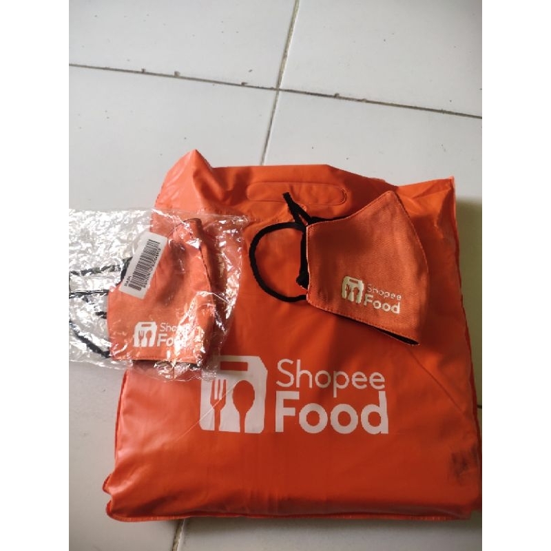 JAS HUJAN SHOPEE FOOD DRIVER