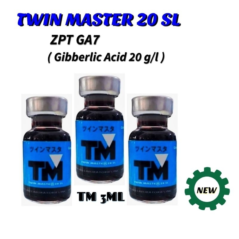 Pupuk ZPT Twin Master TM 20 g/l 3 Ml