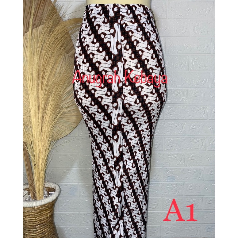 KODE S42W Rok Plisket Wiru  Jarik Plisket Wiru Batik Termurah