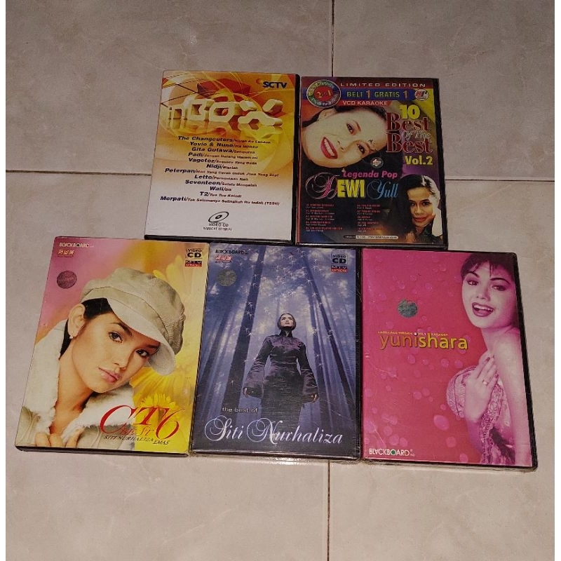 vcd INBOX / DEWI YULL / SITI NURHALIZA / YUNI SHARA