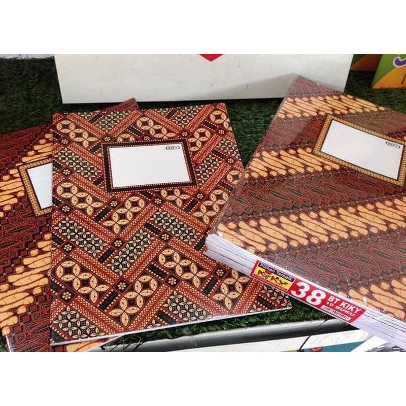 

BUKU TULIS KIKY COVER BATIK ISI 38/58 LEMBAR / PAK