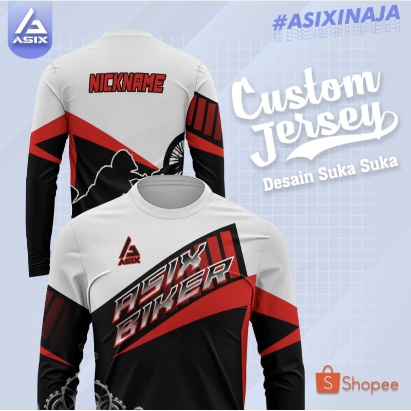 JERSEY PRINTING SEPEDA DAN MOTOR / JERSEY PRINTING CUSTOM MURAH