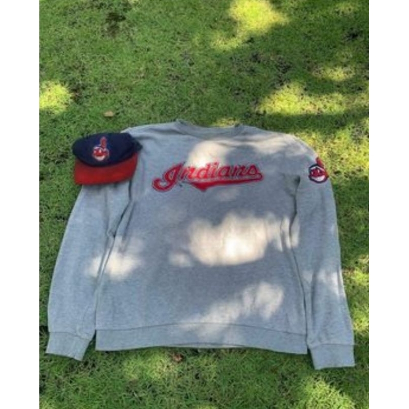 crewneck mlb + topi indiana