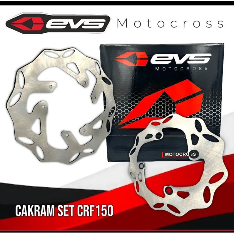 EVS Brake disc CRF depan belakang. piring cakram