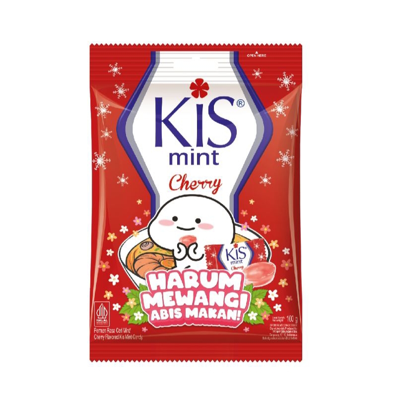 

Kiss Permen Cerry Bag 125gr