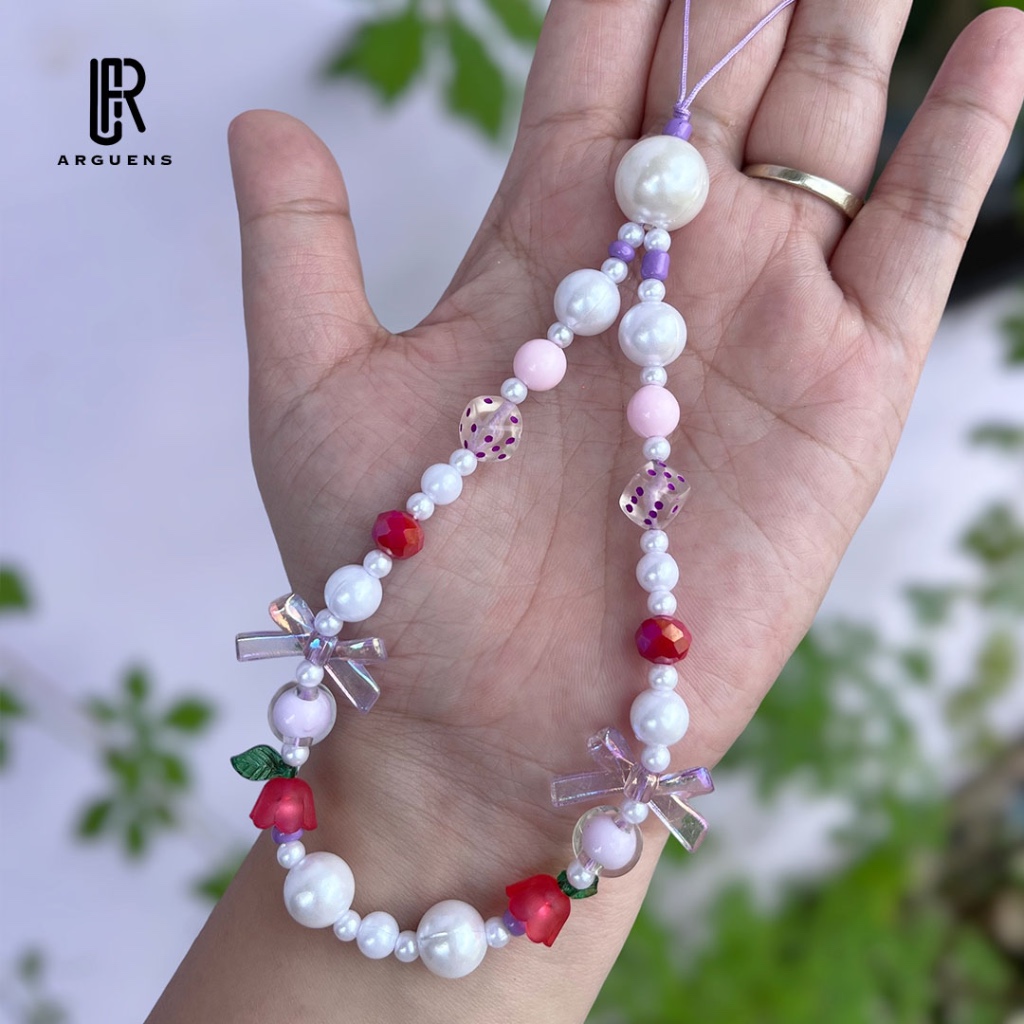 Strap / Gantungan HP variasi Warna Merah