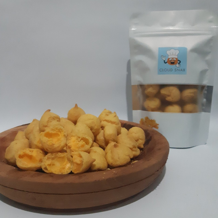 

Cloud Snax Kue sus kering isi keju lumer 75gr