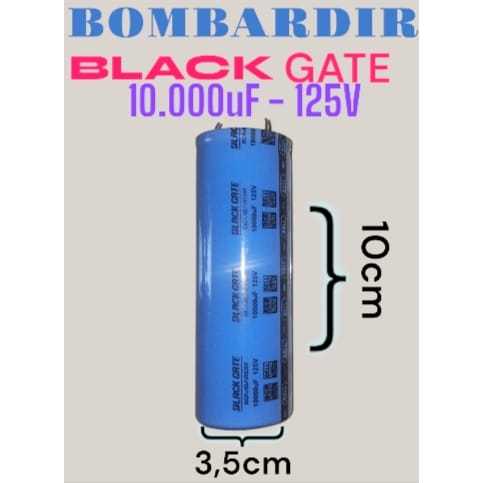 CAPACITOR ELCO BOMBARDIR 10000UF 125V