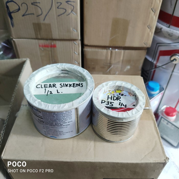 Anti Gores Pernis Sikkens /Clear Sikkens Hs 500Ml Ecer - Clear Sikkens 0.5 Liter