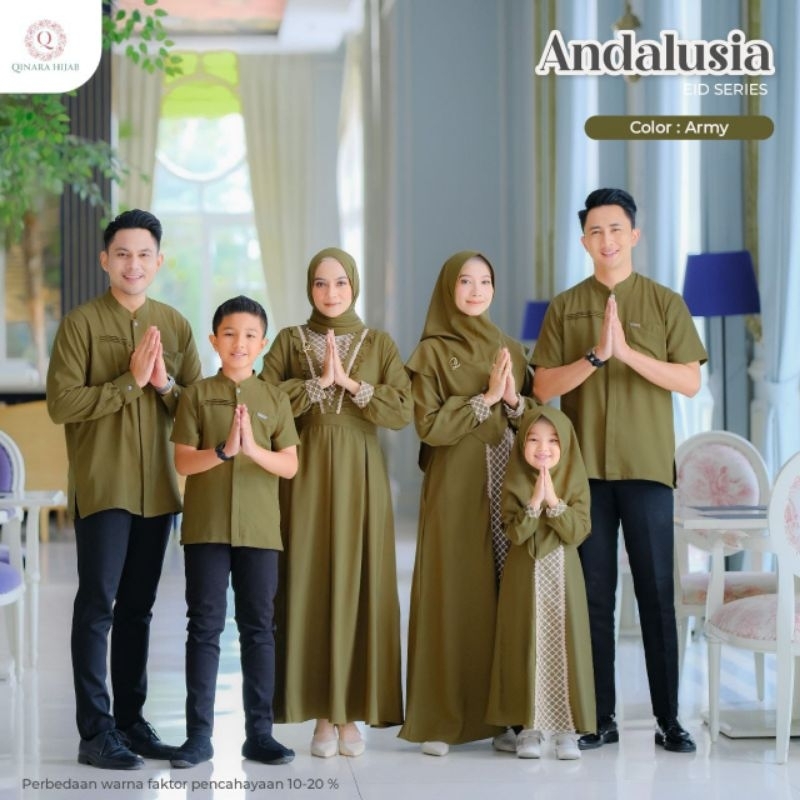 Sarimbit Andalusia (Army) Couple Family