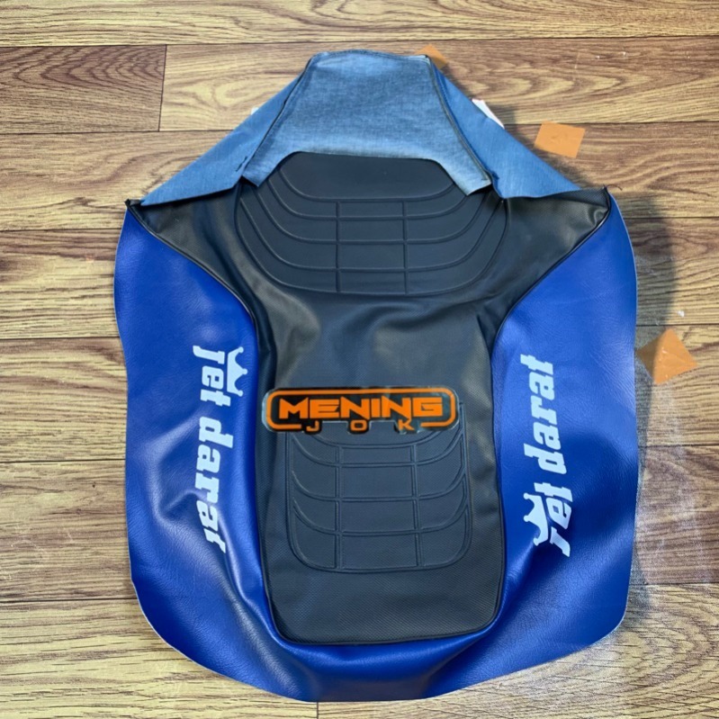 KULIT JOK RX KING JET DARAT PRESS FULL BIRU