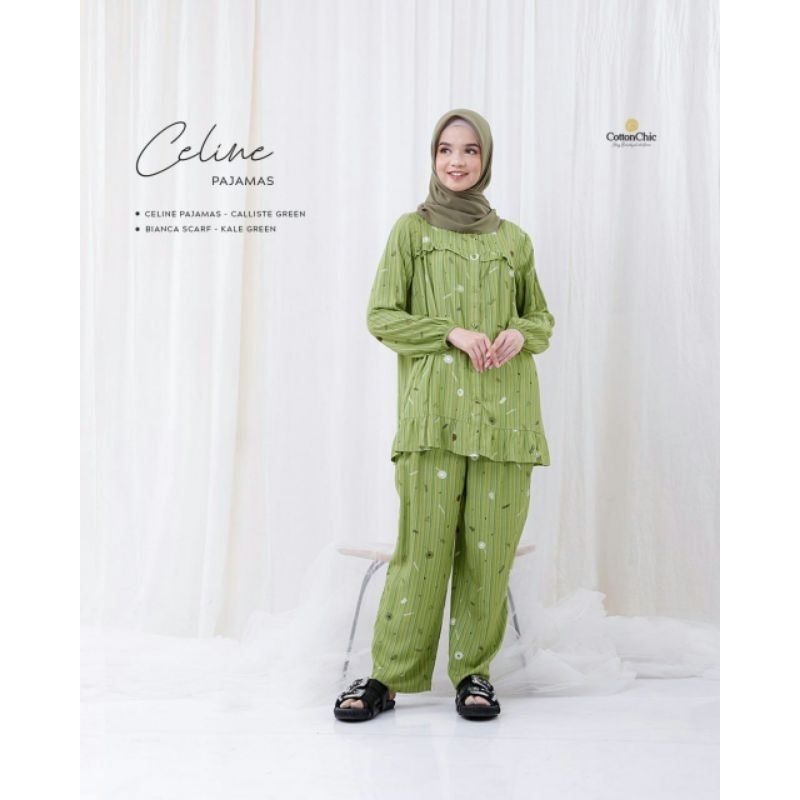 CELINE PAJAMAS BY COTTON CHIN BAHAN RAYON