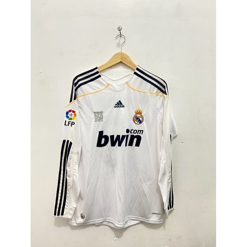 Jersey Retro Rare Long Sleeve Real Madrid 2009-2010 GRADE AAA RONALDO 9