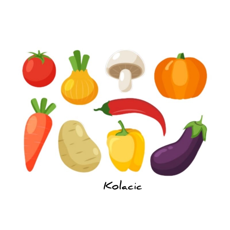 lembar Aktivitas kegiatan menggunting Sayur (kertasbufalo)