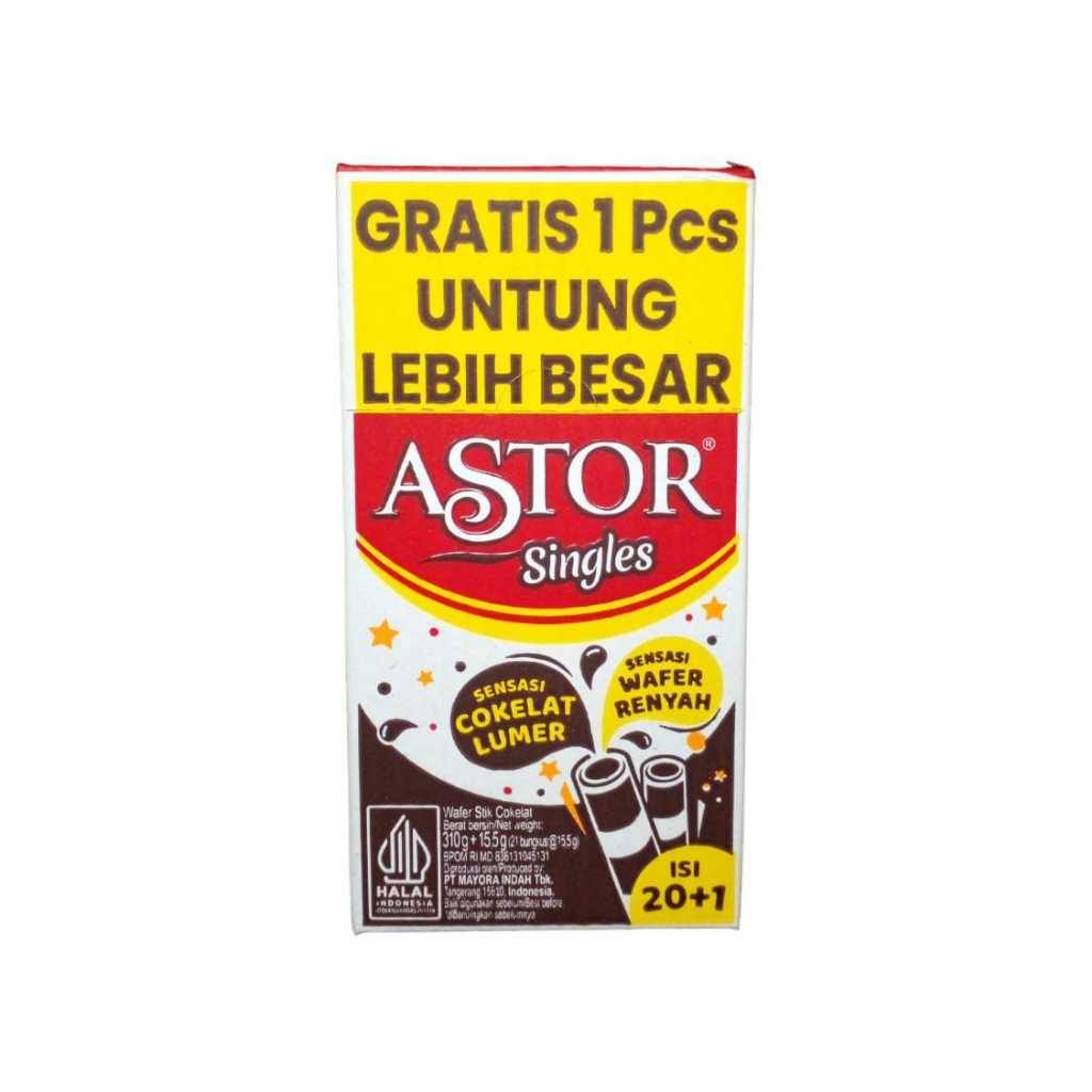 

Astor Singles Box Mayora 15gr - Pak Isi 20 Pcs